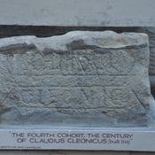 Altar of the 4th Cohort, century of Claudius Cleonicus