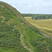 Wall, west of milecastle 37