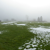 Vindolanda with snow