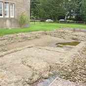 Ruins of drill and exercise hall of Banna