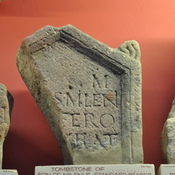 Tombstone for unknown, son of Milenus, Cohort I Batavorum
