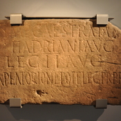 Slab with Inscription (Latin) from milecastle 38