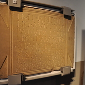 Inscription (Latin) Antoninus Pius sent 3 legions to serve in Germany