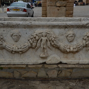 Famagusta, Sarcophagus with portraits and garlands