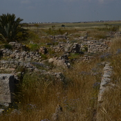 Enkomi, Foundations of the houses near building