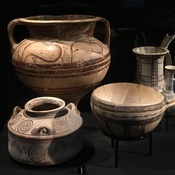 Enkomi, Mycenaean pottery