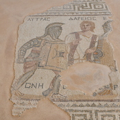 Kourion, House of the gladiators, mosaic