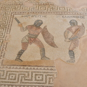 Kourion, House of the gladiators, mosaic