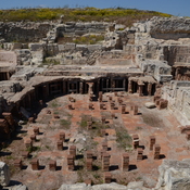Kourion, Public baths, west hypocaustum