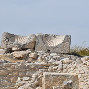 Kourion, Roman agora, Baths, north east unit apses