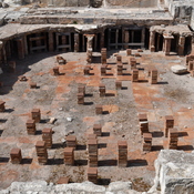Kourion, Roman agora, Baths, north west unit