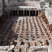 Kourion, Roman agora, Baths, north west unit
