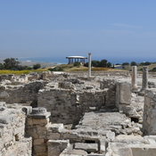 Kourion, Roman agora, Byzantine houses