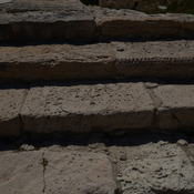 Kourion, Roman agora, Stairs to the basilica
