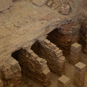 Kourion, Temple of Apollo Hylates, baths hypocaustum
