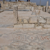 Kourion, Episcopal palace, Aula with mosaic floor