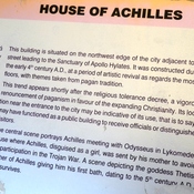 Kourion, Mosaics in the house of Achilles