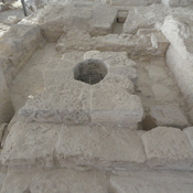 Kourion, Eustolios house, Floor with pit