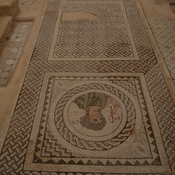 Kourion, Eustolios house, Mosaic picturing Ktisis
