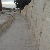 Kourion, Theater, Top ring, inside