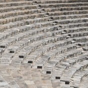 Kourion, Theater, Cavea with seats