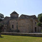 Kiti, Church of Panagia Angeloktistis, Exterior front-and north side