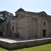 Kiti, Church of Panagia Angeloktistis, Exterior front-and north side