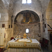 Kiti, Church of Panagia Angeloktistis, Interior, apse and altar