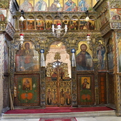 Kiti, Church of Panagia Angeloktistis, Ikonostasis with royal doors