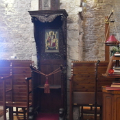 Kiti, Church of Panagia Angeloktistis, Throne
