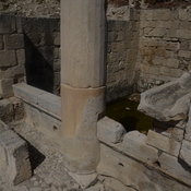 Amathous, Agora, Remains of fountain