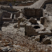 Amathous, Agora, Roman baths