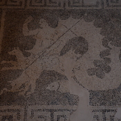 Nea Paphos, House of Dionysus, Room 1 with mosaic presenting Scylla