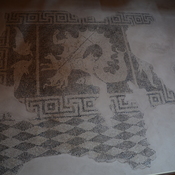 Nea Paphos, House of Dionysus, Room 1 with mosaic presenting Scylla