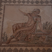 Nea Paphos, House of Dionysus, Room 2 with mosaic presenting Narcissus