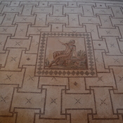 Nea Paphos, House of Dionysus, Room 2 with mosaic presenting Narcissus