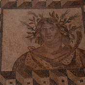 Nea Paphos, House of Dionysus, Room 3 with mosaic presenting the four seasons