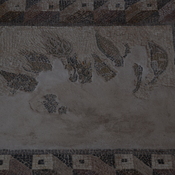 Nea Paphos, House of Dionysus, Room 3 with mosaic presenting the four seasons