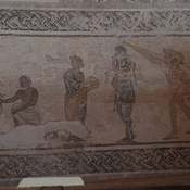 Nea Paphos, House of Dionysus, Room 4 with geometric mosaic