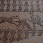Nea Paphos, House of Dionysus, Room 11 with mosaic presenting hunting scenes