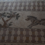 Nea Paphos, House of Dionysus, Room 11 with mosaic presenting hunting scenes