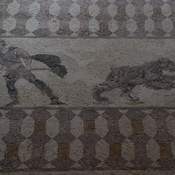 Nea Paphos, House of Dionysus, Room 11 with mosaic presenting hunting scenes