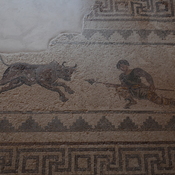 Nea Paphos, House of Dionysus, Room 12 with mosaic presenting hunting scenes