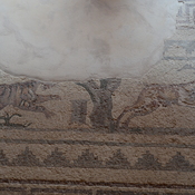 Nea Paphos, House of Dionysus, Room 12 with mosaic presenting hunting scenes