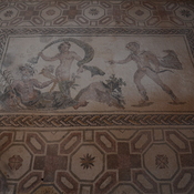 Nea Paphos, House of Dionysus, Room 16 with mosaic presenting Apollo and Daphne