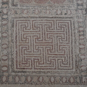 Nea Paphos, House of Dionysus, Room 13 with geometric mosaic