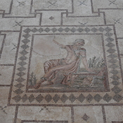 Nea Paphos, House of Dionysus, Room 2 with mosaic presenting Narcissus