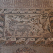 Nea Paphos, House of Dionysus, Room 3 with mosaic presenting the four seasons