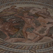 Nea Paphos, House of Theseus, Mosaic presenting Theseus killing the Minotaur