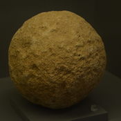 Nea Paphos, Stone ball for throwing by a beseige